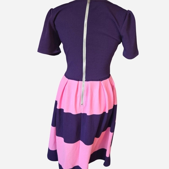 LuLaRoe Purple & Pink Dress with Pockets – Size Small - Picture 5 of 6